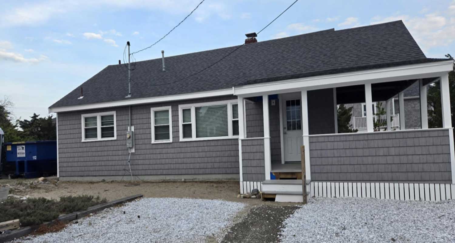 After Vinyl Cedar Impressiona Siding Replacement, Scituate, MA
